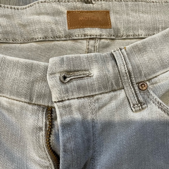 🩶 MOTHER The Looker Pop Driftwood Jeans STUNNING!! - Picture 3 of 12